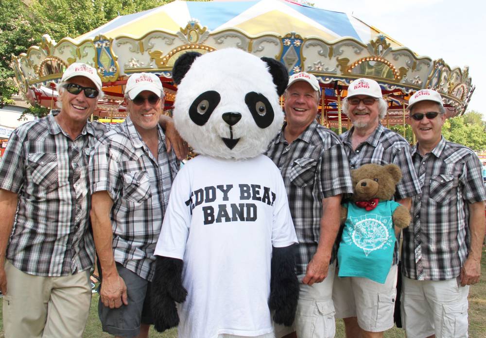 Teddy Bear Band with Panda